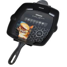 Сковорода- гриль чугунная 27x27 см, Inhouse OGP-27