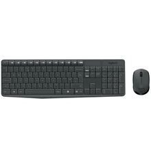 Клавиатура + Мышка беспроводные USB Logitech MK235, 920-007948