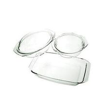 Термостойкая посуда набор (1,5л/2,4л/2,4л) Simax 302