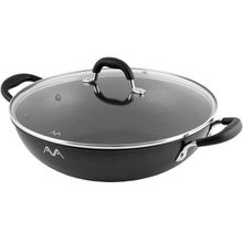 Сковорода ВОК 32см с крышкой Ava AP-32WK