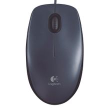 Мышка проводная USB Logitech M90 Grey, 910-001794