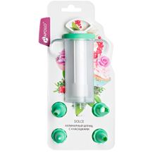 Шприц кулинарный с 4 насадками 