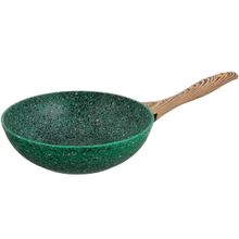 Сковорода Вок MALACHITE 24x7см Fissman AL-4314.24