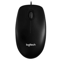 Мышка проводная USB Logitech M100, Dark (910-005003)