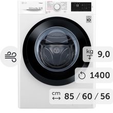 Стиральная машина LG F-4M5VS6W