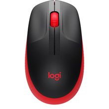 Мышка беспроводная USB Logitech M190 Red