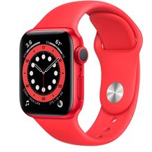 Смарт часы Apple Watch Series 6 GPS, 44mm PRODUCT(RED) Aluminium Case with PRODUCT(RED) Sport Band