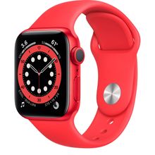 Смарт часы Apple Watch Series 6 GPS, 40mm PRODUCT(RED) Aluminium Case with PRODUCT(RED) Sport Band