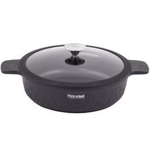 Сотейник с крышкой 28 см  ArtDeco Rondell RDA-1255