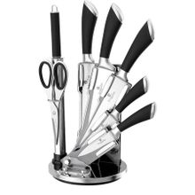 Набор ножей Metallic 1*8 Berlinger Haus BH-ST8B