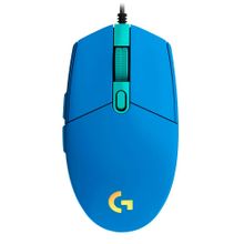 Мышка игровая проводная USB Logitech G102 LIGHTSYNC, Blue