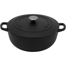 Кастрюля круглая чугунная 28см Ava CK-27WK