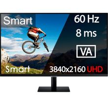 Монитор 32 Samsung Smart LS32AM700UIXCI 3840x2160 16:9 VA 60ГЦ (2HDMI) Black