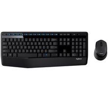 Клавиатура + Мышка беспроводные USB/BT Logitech MK345, Black