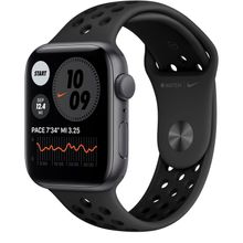 Смарт часы Apple Watch Nike SE GPS, 44mm Space Gray Aluminium Case with Black Nike Sport Band (MKQ83