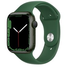 Смарт часы Apple Watch Series 7 GPS, 45mm Green Aluminium Case with Clover Sport Band