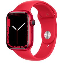 Смарт часы Apple Watch Series 7 GPS, 45mm (PRODUCT)RED Aluminium Case with (PRODUCT)RED Sport Band