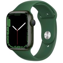 Смарт часы Apple Watch Series 7 GPS, 41mm Green Aluminium Case with Clover Sport Band