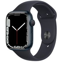 Смарт часы Apple Watch Series 7 GPS, 45mm Midnight Aluminium Case with Midnight Sport Band
