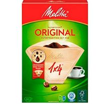 Фильтры бумажные для кофе Melitta 1X4/80 NB, 6658182
