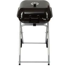 Гриль угольный AVA 28018X 40х42см квадратный