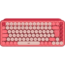 Клавиатура беспроводная USB/BT Logitech POP Keys, Rose (920-010718)