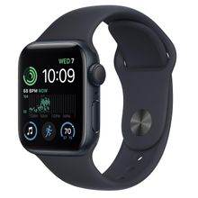 Смарт часы Apple Watch SE 2022, 40mm Midnight Aluminium Case with Midnight Sport Band (MNJT3GK/A)