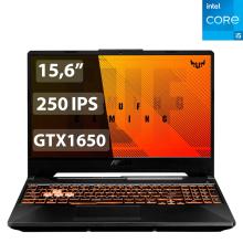 Игровой ноутбук Asus TUF Gaming F15 i5 10300H / 16ГБ / 512SSD / GTX1650 4ГБ / 15.6 / DOS / (FX506LHB-HN324)