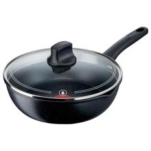 Сотейник с крышкой 26см Black Stone Tefal G2818202