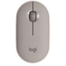 Мышка беспроводная USB/BT Logitech Pebble M350, Sand (910-006751)