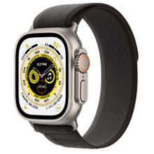 Смарт часы Apple Watch Ultra, 49mm Titanium Case with Black/Gray Trail Loop - S/M (MQFW3GK/A)