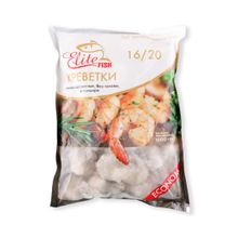 Креветки Elite Fish в панцире премиум замороженные кг