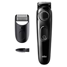 Триммер для бороды и усов Braun BT3322, 1 насадка, черный