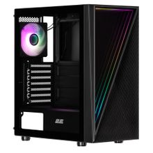 ПК корпус 2E Gaming INFINITY MidTower, window, Black ATX (2E-G205A)