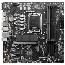 Материнская плата MSI PRO B760M-P LGA1700 4DDR5 PCI-E 1x16 2x1 (HDMI+VGA+DP) mATX