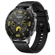 Смарт часы Huawei Watch GT4 (46mm), Black Fluoroelastomer Strap (Phoinix-B19F)