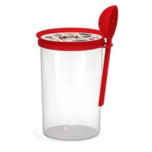 Банка с ложкой Сказочный лес 0,7л Полимербыт 433069100