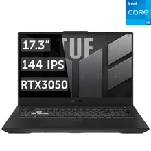 Игровой ноутбук Asus TUF Gaming F17 i5 12500H/ 16ГБ / 512SSD / RTX3050 4ГБ / 17.3 / DOS / (FX707ZC4-HX095)